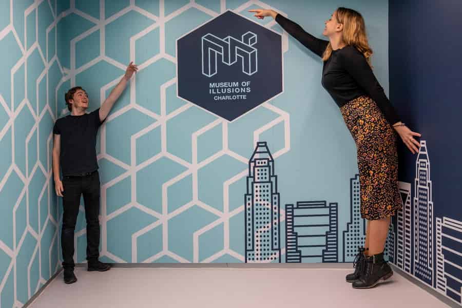 Charlotte: Museum of Illusions Ticket. Foto: GetYourGuide Charlotte: Museum of Illusions Ticket. Foto: GetYourGuide