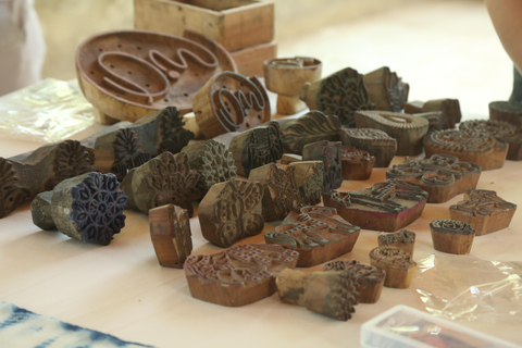 Jaipur: Natürliches Färben, Blockdruck, Tie &amp; Dye Workshop