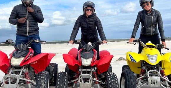 Von Kapstadt aus: Quad Bike Sanddünen, Transport inklusive