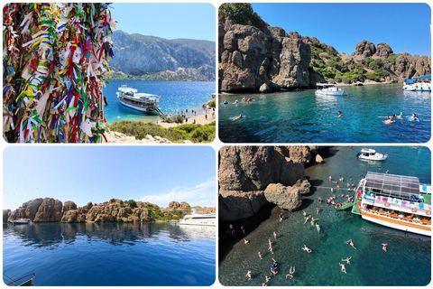Marmaris : Relax Boat Trip Aegean Islands & Hidden Bays Meeting on the Boat : No Transfer