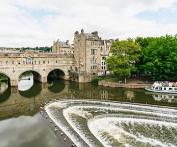 Bath: Byvandring med valgfri romersk bad