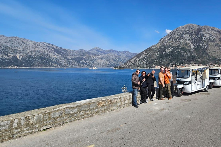 Kotor: eTukTuk Tour with Prčanj, Tivat, and Trojica Hill