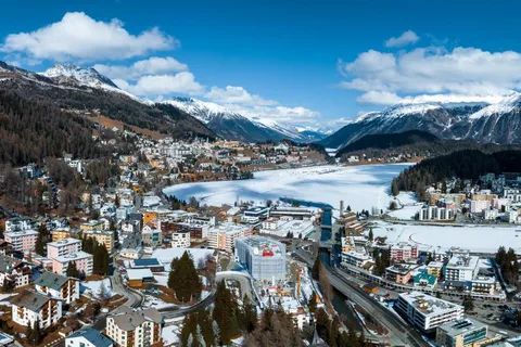 St. Moritz: Paseo exprés con un lugareño en 60 minutos