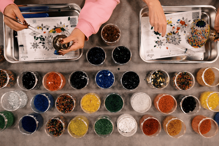 Istanbul: Mosaic Lamp Workshop by Hagia Sophia