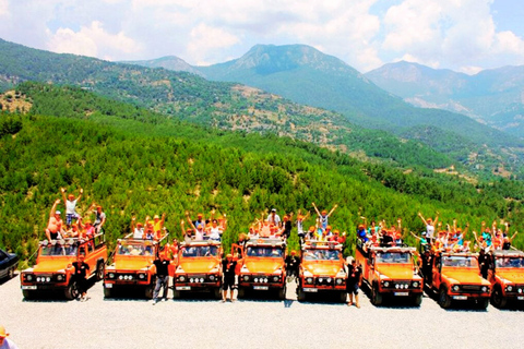 Alanya: Sapadere Canyon Safari &amp; Dimçay Rivier Combo TourSapadere Canyon &amp; Dimçay Rivier Combo Tour