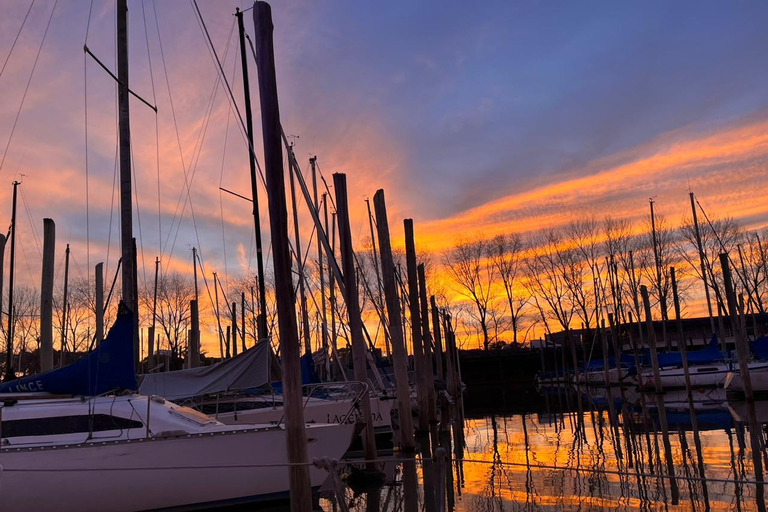 Come see the sunset in Buenos Aires on the widest river in the world.