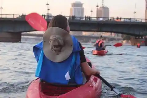 Wycieczka kajakiem po rzece Nil w Kairze