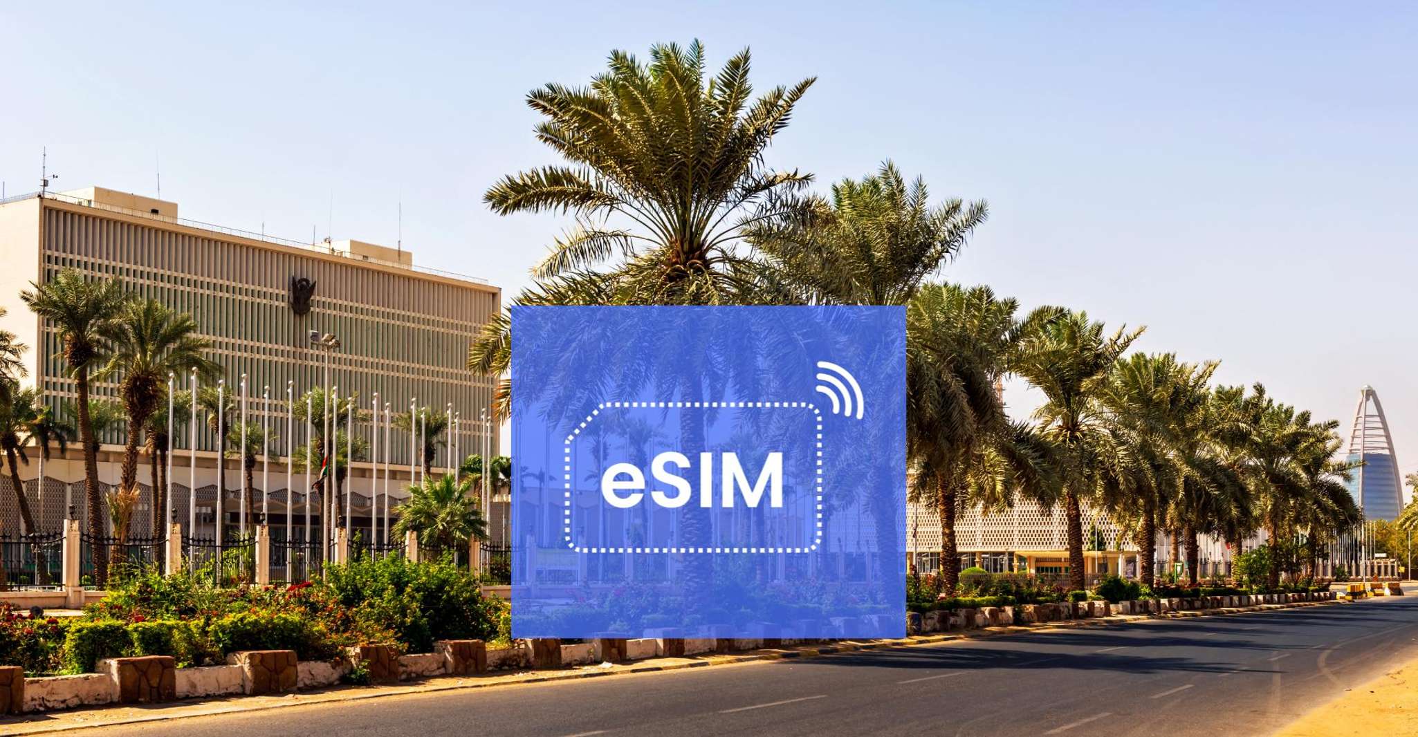 Khartoum (Soudan) eSIM Plan de données mobiles d'itinérance - Hizvo