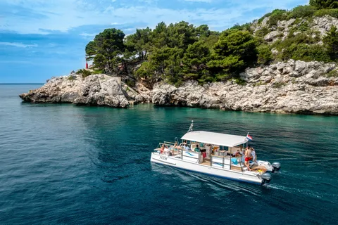 Utflykt till Dubrovnik: Utflykt till Elaphiteöarna med katamaranen XLine