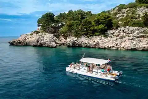 Dubrovnik : Excursion dans les îles Elaphites avec le Catamaran XLine