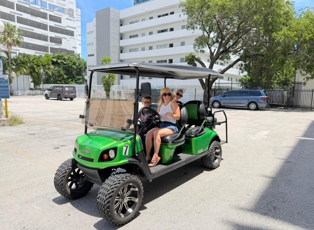 Noleggio di golf cart a Miami, a ore e a giorni