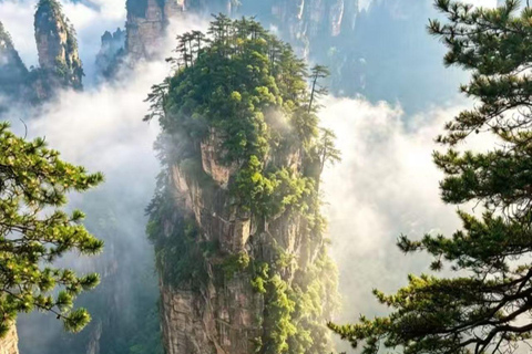 Zhangjiajie: National Park Ticket, Exclusive Hiking Guide & E-Book 4-Day All-Inclusive Pass: Entrance Fee, Elevator & Cable Cars