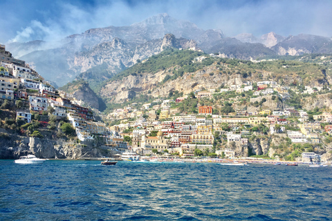 Amalfi coast tour with skipper from Salerno to Positano