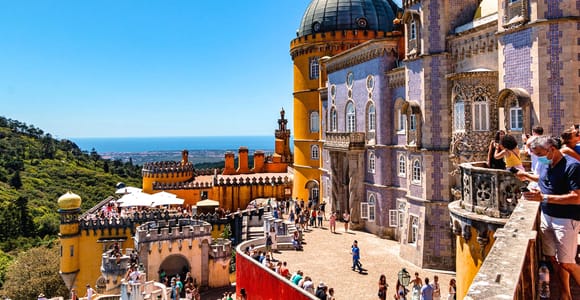 Lissabon: Sintra, Pena, Regaleira, Cabo Roca-Küste und Cascais