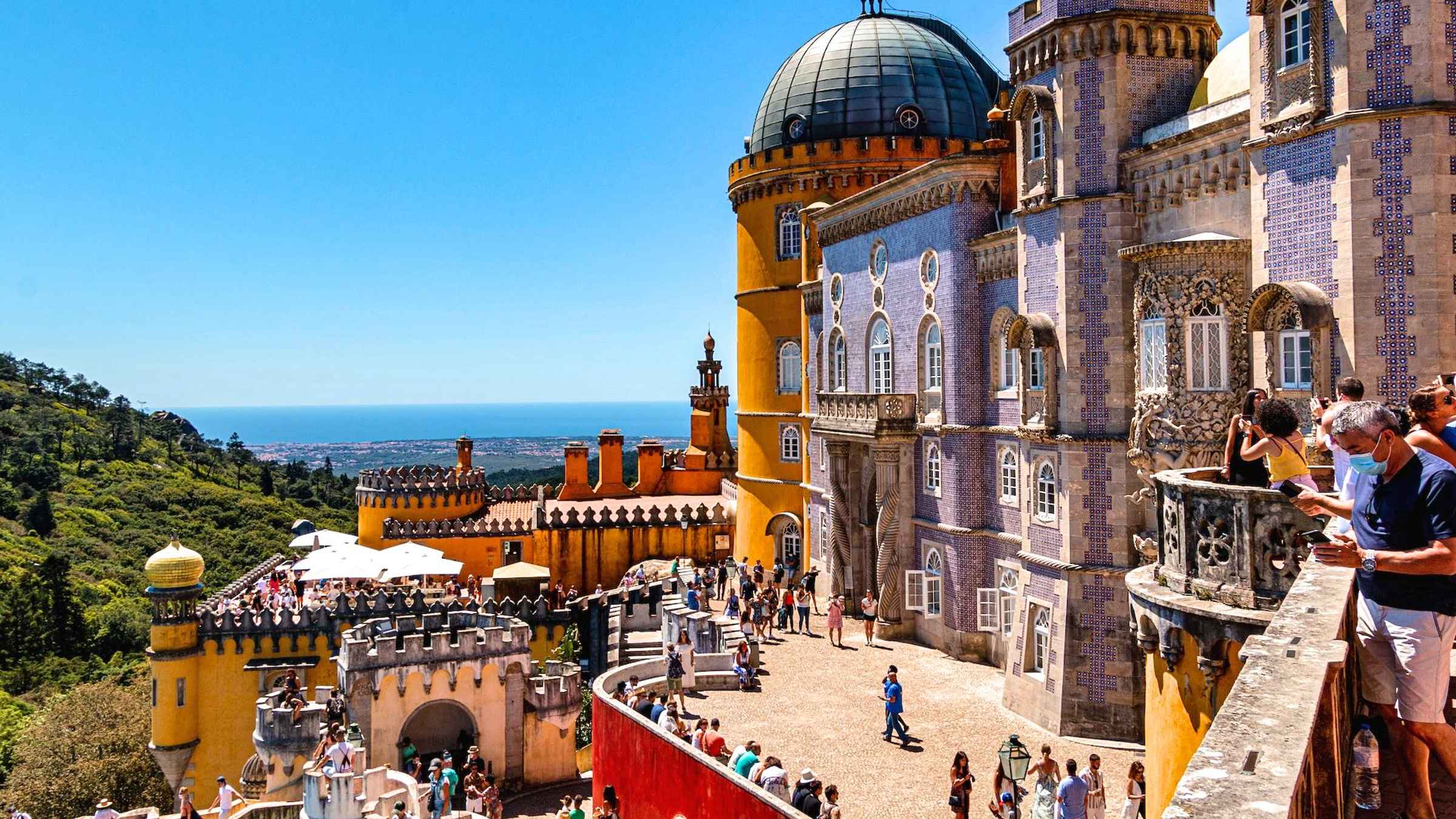 Reservado 54 vezes ontemLisboa: Sintra, Pena, Regaleira, Costa do Cabo da Roca e Cascais