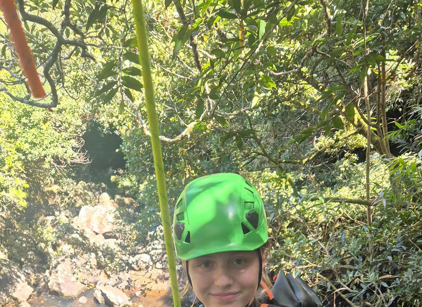Rappelling og canyoning på Mauritius
