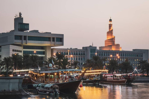 Doha: Traditionele Dhow Boot Met ophaalservice en drop van