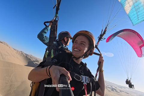 Depuis Huacachina : Vol en parapente au-dessus du désert