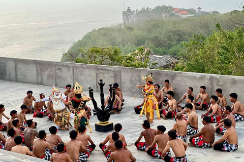 Bali: Kecak Fire Dance & Uluwatu Cliff Sunset Entry Ticket Sunset Kecak Dance Ticket Only