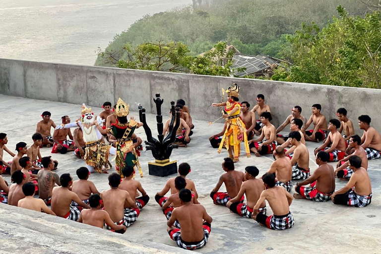 Bali: Kecak Fire Dance & Uluwatu Cliff Sunset Entry Ticket Sunset Kecak Dance Ticket Only