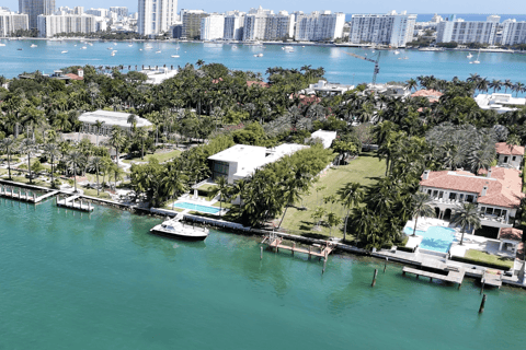 Miami: Star Island & Skyline 90-minutowy rejs przygodowy!Miami: Rejs z przewodnikiem na Star Island z Bayside Marketplace