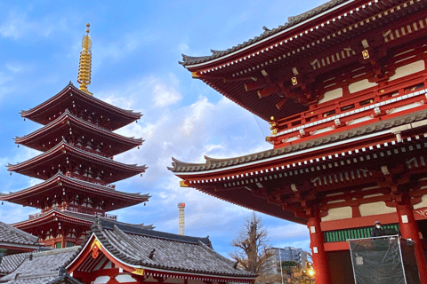 Tokyo: Asakusa Temple & Shrine Walking Tour with Local Guide Tokyo: Asakusa Guided Walking Tour Visiting Sensoji Temple