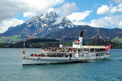 Vanuit Zürich: dagexcursie naar Luzern en de PilatusbergHerfst: dagexcursie Luzern en de Pilatusberg Lunchvoucher