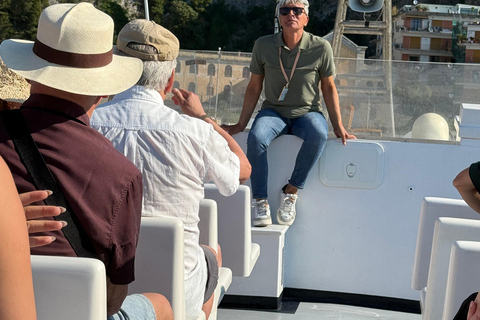 Amalfi Coast: Capri Cruise Tour from Salerno, Amalfi and Positano From Salerno, Amalfi, Maiori, Positano