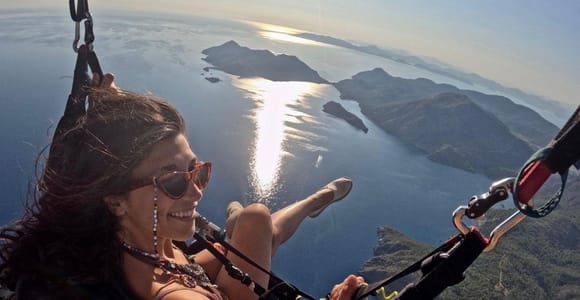 Fethiye: Babadağ, Ölüdeniz Paragliding with a Female Pilot, with Transfer