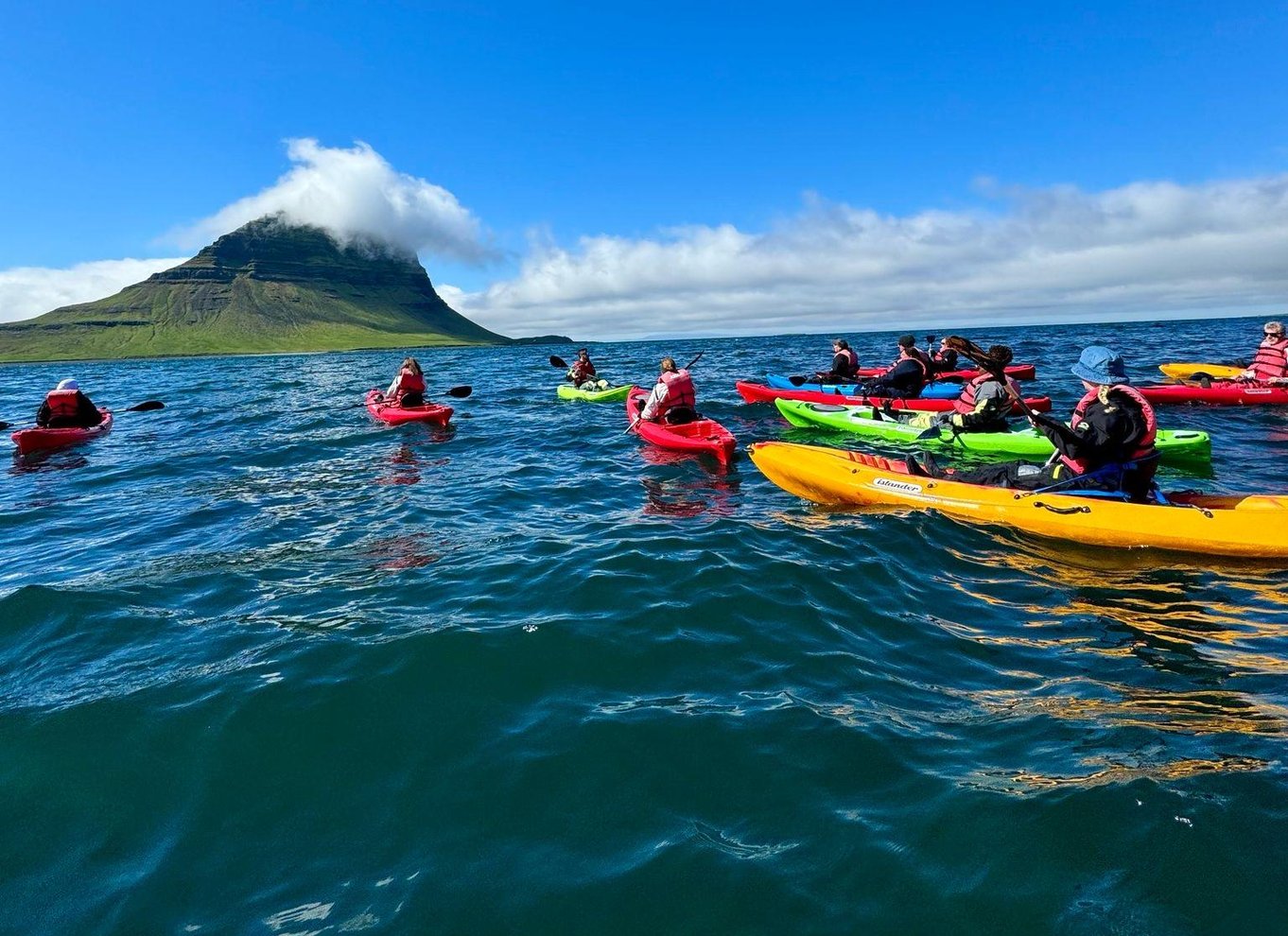 Grundarfjörður: Kajak-eventyr på Kirkjufell-bjerget i dagtimerne