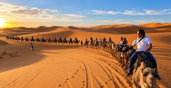 From Tangier: 4-Day Luxury Sahara Desert Tour to Marrakech