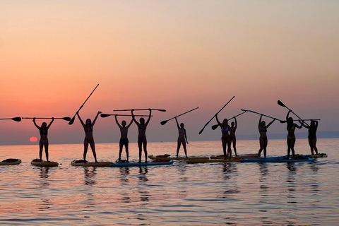 Sunset Paddling and Sup Yoga