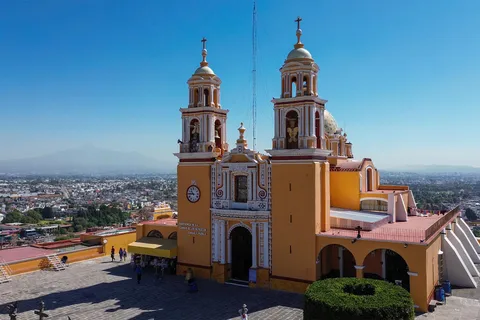 Depuis CDMX : excursion d'une journée à Puebla, Cholula et Tonantzintla.