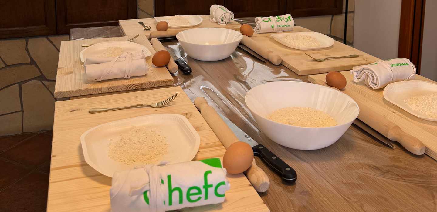 Pasta- und Tiramisù-Kochkurs mit Wein an der Piazza Navona