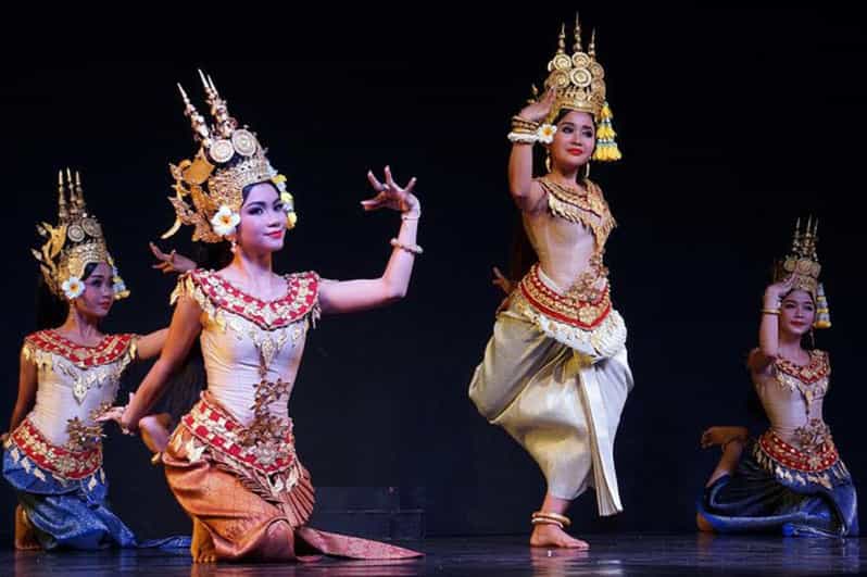 Siem Reap: Apsara dansshow en diner met ophaalservice vanaf je hotel