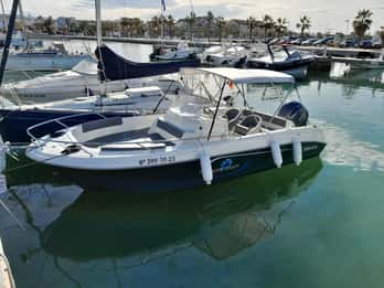 Private Boat Denia and Javea coast. Half Day