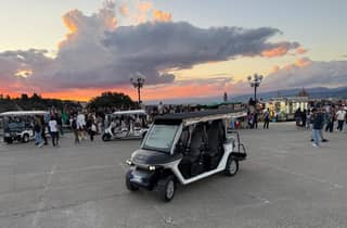 Golfcart-Tour auf den Hügeln von Florenz und der Piazza Michelangelo