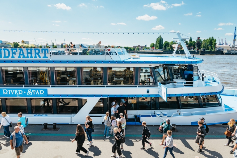 Hamburg: hop on, hop off-bus en -boot combinatieCombi: hop on, hop off-bus & 2 uur boottocht door haven