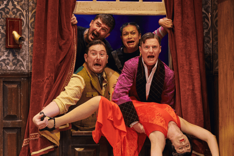 London's West End: Ticket to The Play That Goes Wrong Best Available Stalls - Peak