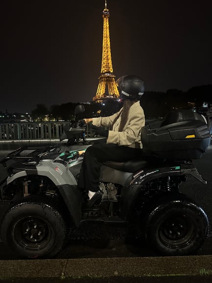 París: Lo más destacado de la ciudad Visita guiada en quad