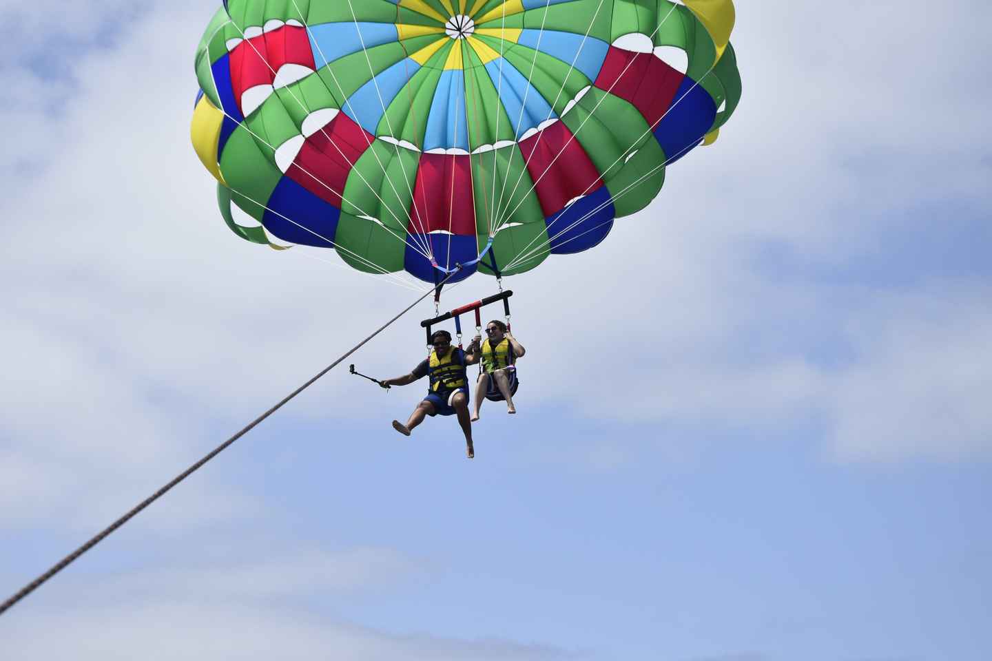Lanzarote: Avventura Parasailing a Puerto del Carmen