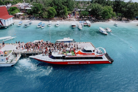 Schnellboot Padangbai von/nach Gili Island | Nur TicketGili Island nach Padangbai mit Wahana | Nur Ticket