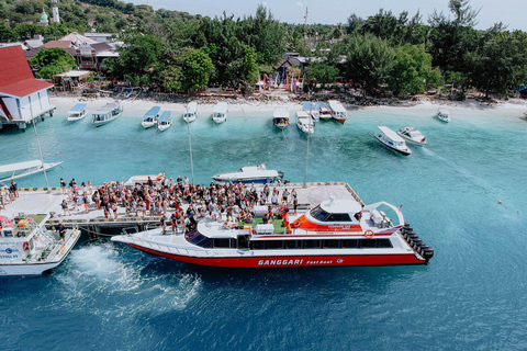 Barco rápido Padangbai desde/a la isla Gili | Sólo ticket de entradaPadangbai - Isla Gili con Wahana | Sólo ticket de entrada