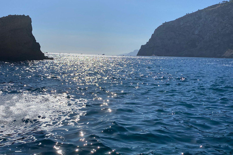 Can Picafort: 2h Private Boat Tour with Swim-Snorkel & Caves Can Picafort: Private Boat Tour 2 h - Höhlen/ Beach