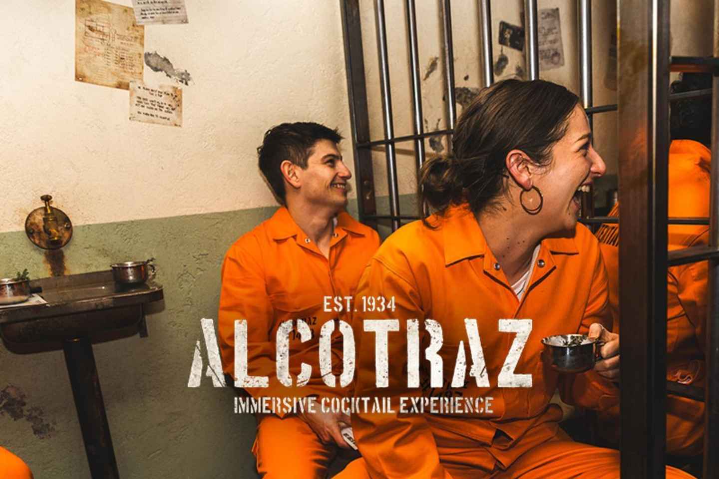 Gold Coast: Alcotraz World?s 1st Prison-Themed Cocktail Bar - Innocent ticket (non-alcoholic drinks included)