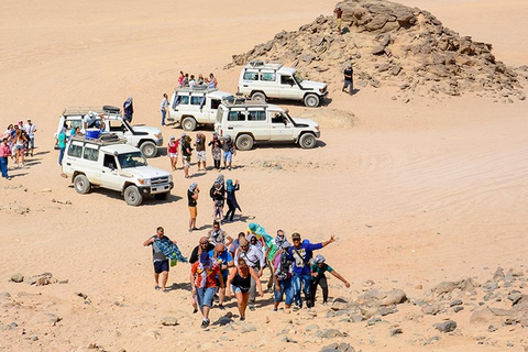 Hurghada : 4 jours d'excursion à cheval, chameau, spa, VTT, jeep et dauphins