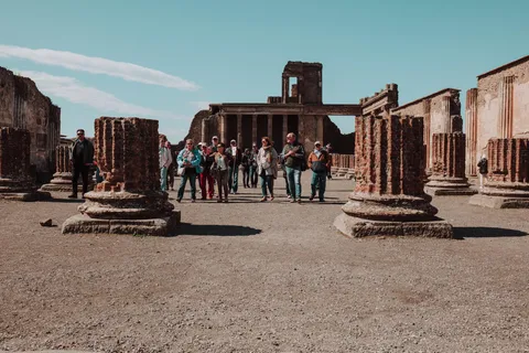 Excursion en petit groupe à Pompéi et Herculanum au départ de Sorrente