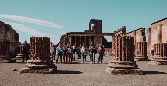 Pompeji und Herculaneum Kleingruppenausflug von Sorrent aus