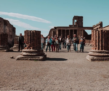Pompeji und Herculaneum Kleingruppenausflug von Sorrent aus