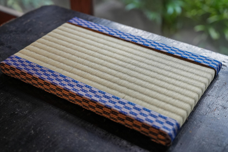 Nara: Tatami-Making Workshop with Tea and Sweets